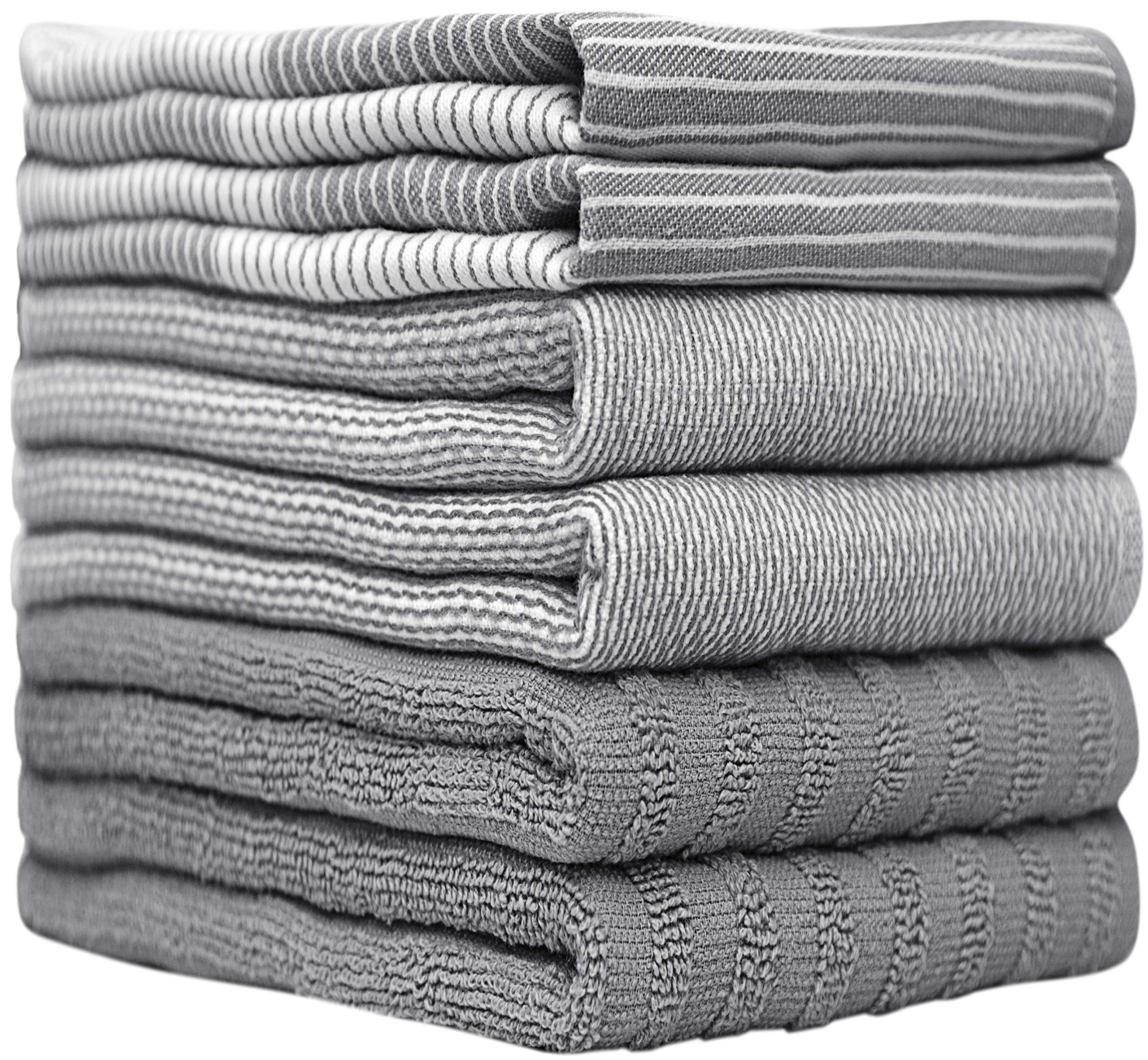 Bumble Towels terry towel absorbs spills for everyday cleanup