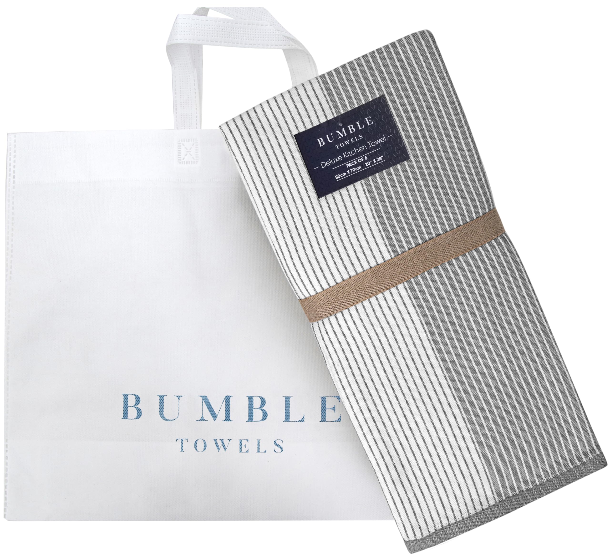 Bumble Towels tote bag included makes a stylish gift option