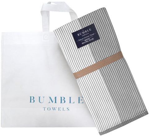 Bumble Towels tote bag included makes a stylish gift option