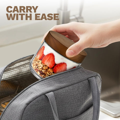 Bumobum durable BPA-free glass for everyday kitchen storage.