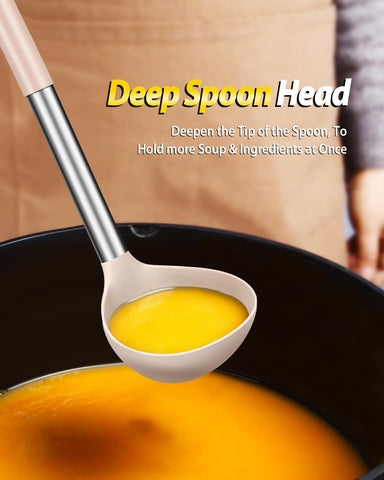 Bundlepro stainless steel core utensils provide durable, rust-resistant support.