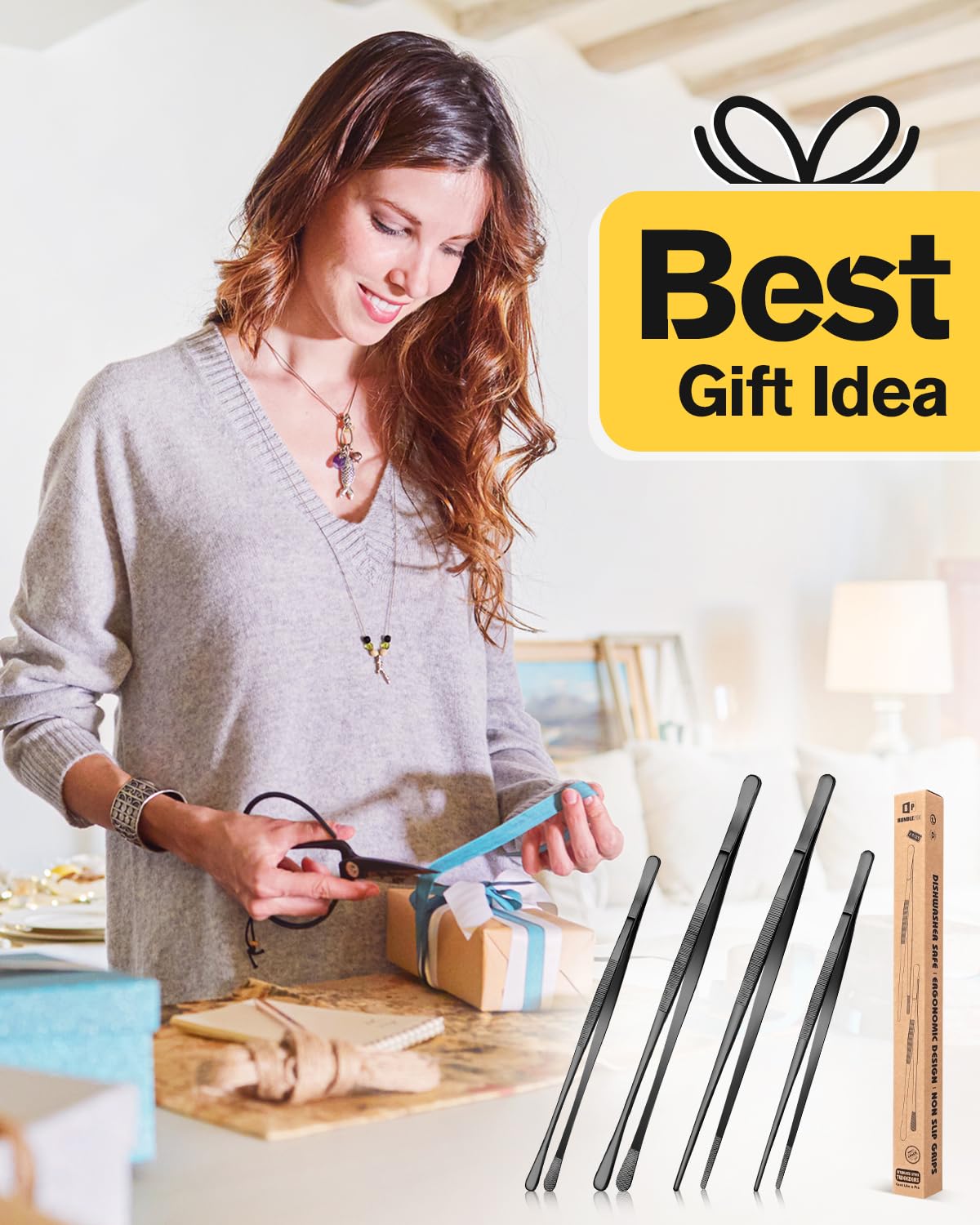 BundlePro 4Pcs set—dishwasher safe for busy kitchens.
