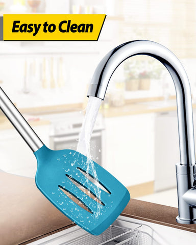 Bundlepro anti-scald silicone handle design reduces heat transfer during use
