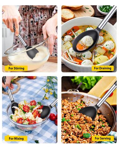BundlePro anti-scald silicone handle stays cool during use.