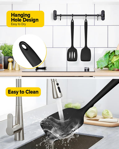 BundlePro circular hanging holes design for easy air-drying.