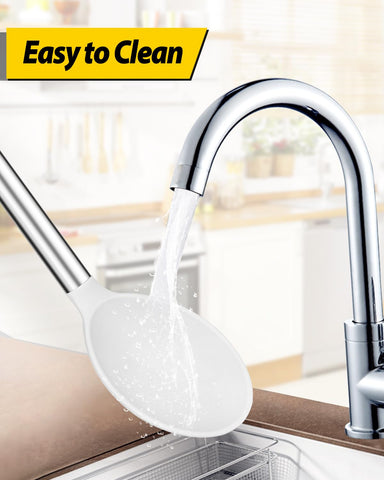 Bundlepro spoons feature a hanging hole for quick drying and storage.