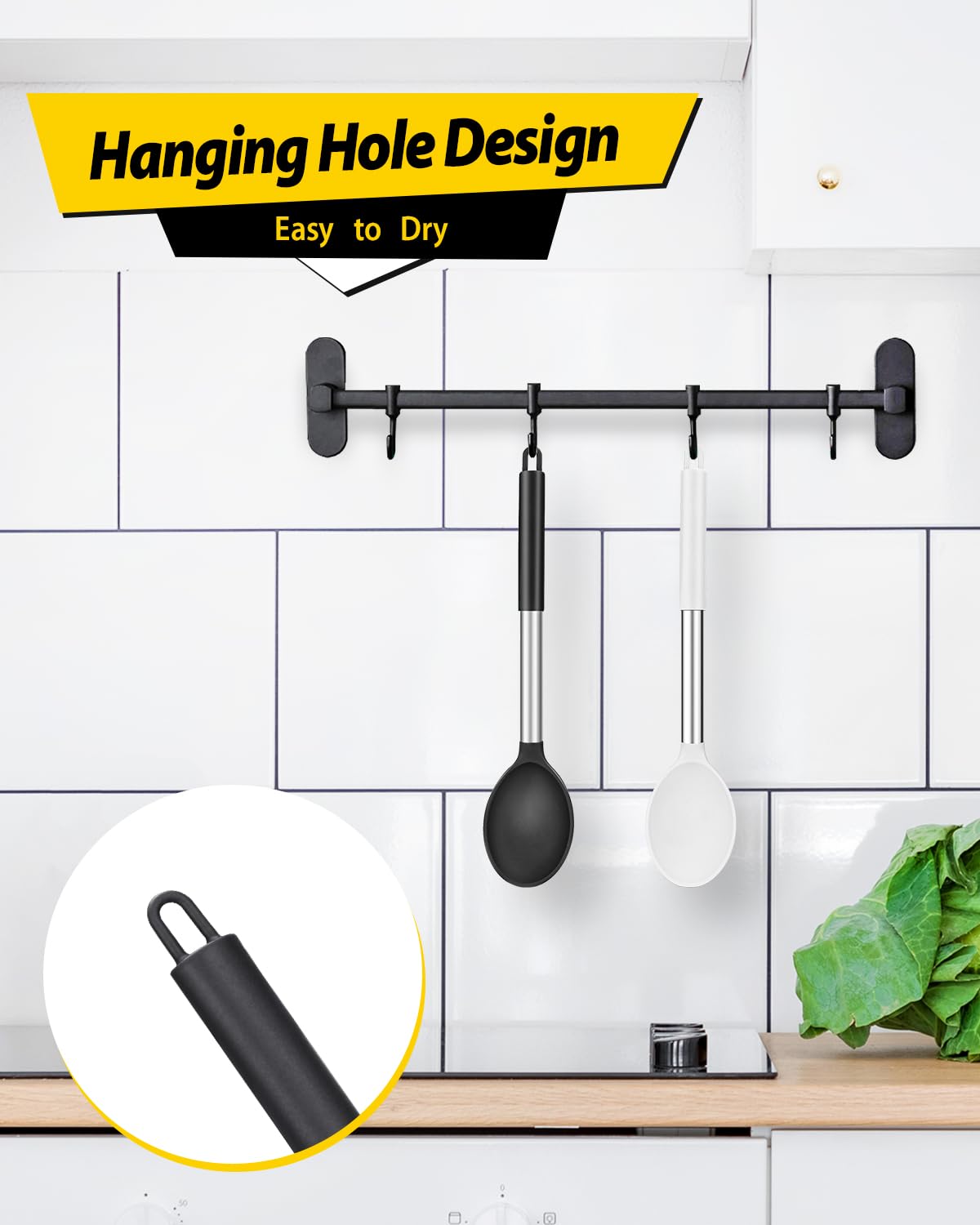 Bundlepro multi-functional spoons ideal for baking, frying, and serving meals.