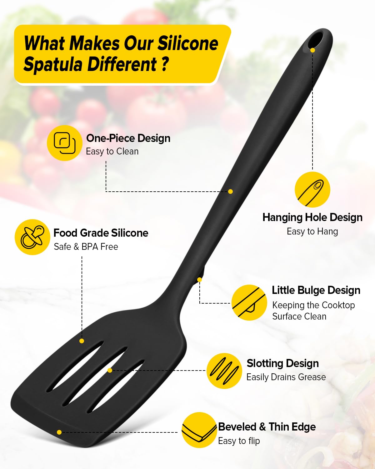 BundlePro one-piece design close-up, rust-free and hygienic kitchen tool.