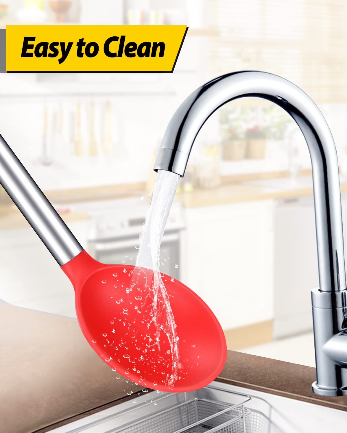BundlePro spoons with hanging hole for easy drying and storage.