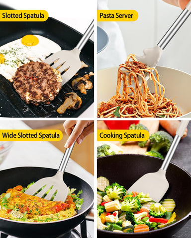 BundlePro silicone skimmer drains water quickly after boiling.