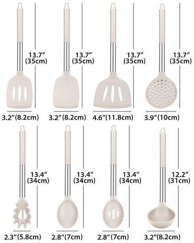 BundlePro silicone turner flips food with a cool, comfortable grip.