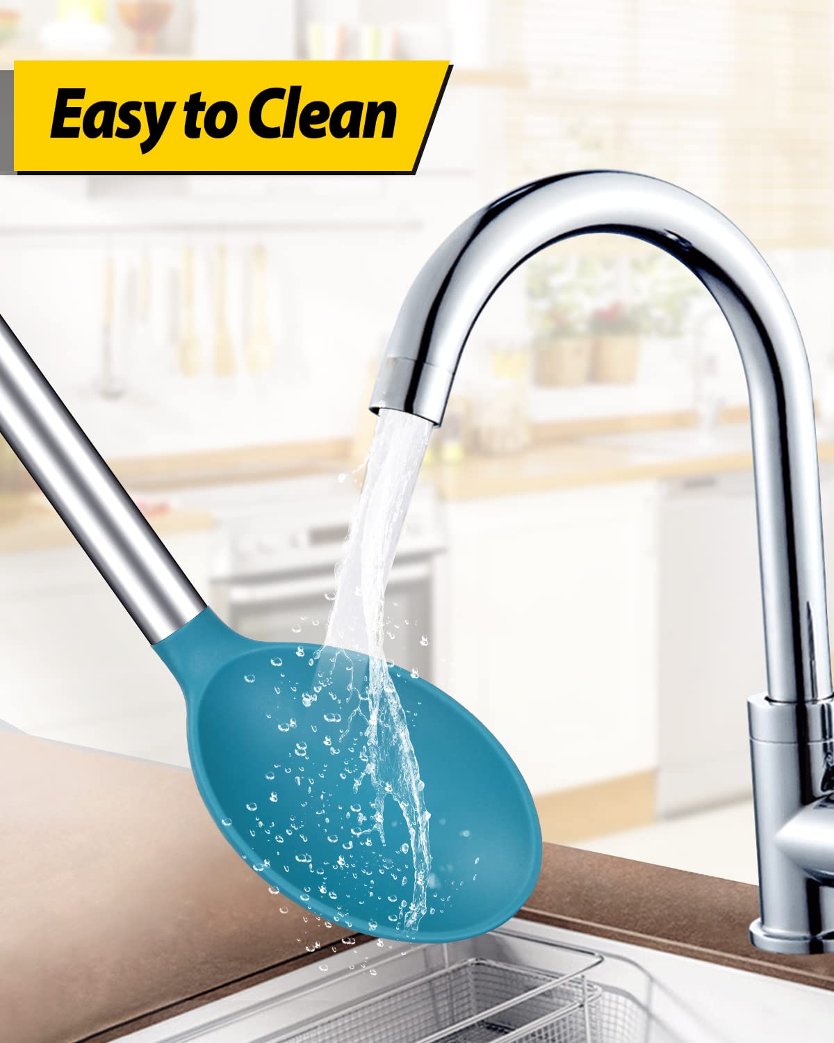 Bundlepro stainless steel core resists rust and maintains balance during sautéing.