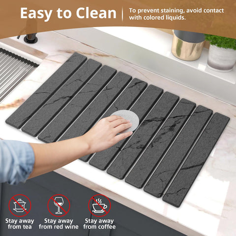 Bunmery anti-slip pad helps keep the mat steady during use.