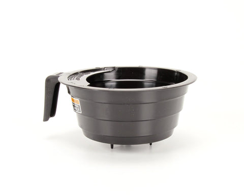 Bunn 20583.0003 funnel front view with decals for OEM compatibility.