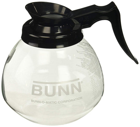 Bunn measurement etch front view shows clear capacity marks for portions.