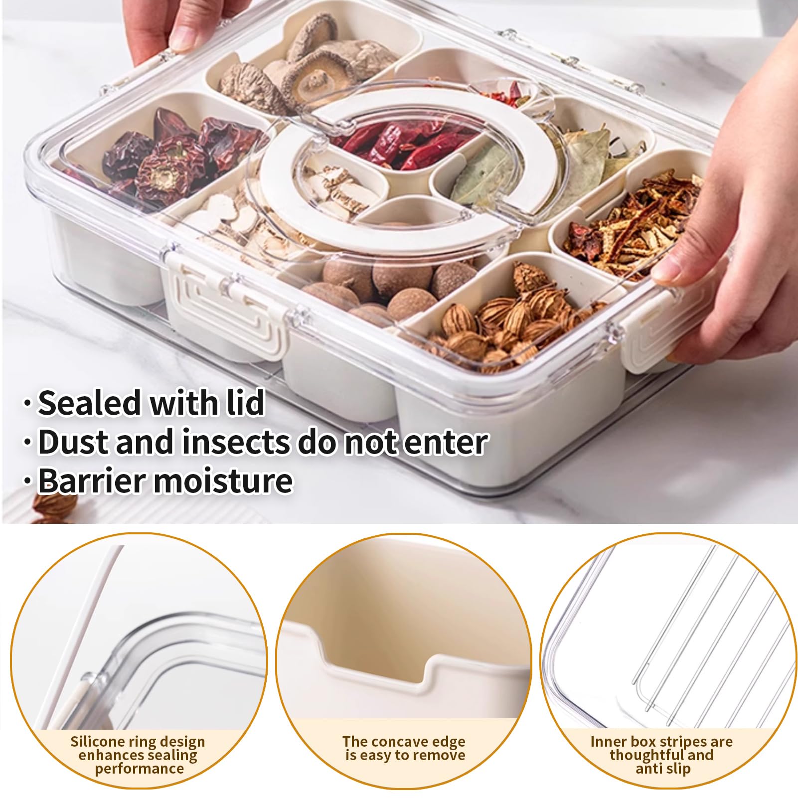 Buntey Snackle Box portable design ideal for travel