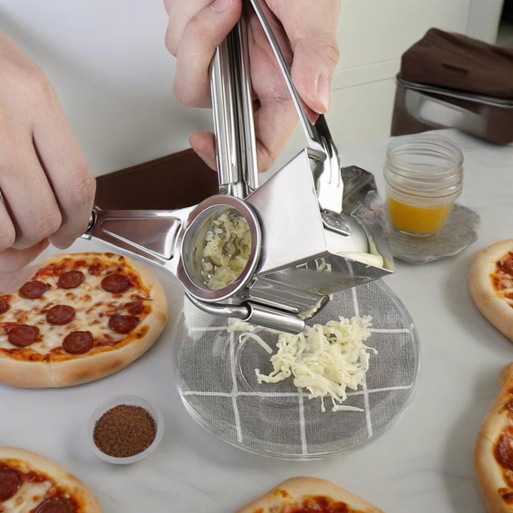 Buoikik 304 stainless steel cheese grater highlighting rust-resistant durability.