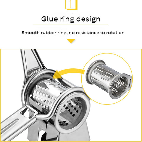 Buoikik cheese grater for chocolate, nuts, and vegetables for versatile cooking.
