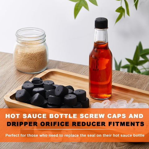 Burbell precision 5 mm hole dripper for steady sauce flow.
