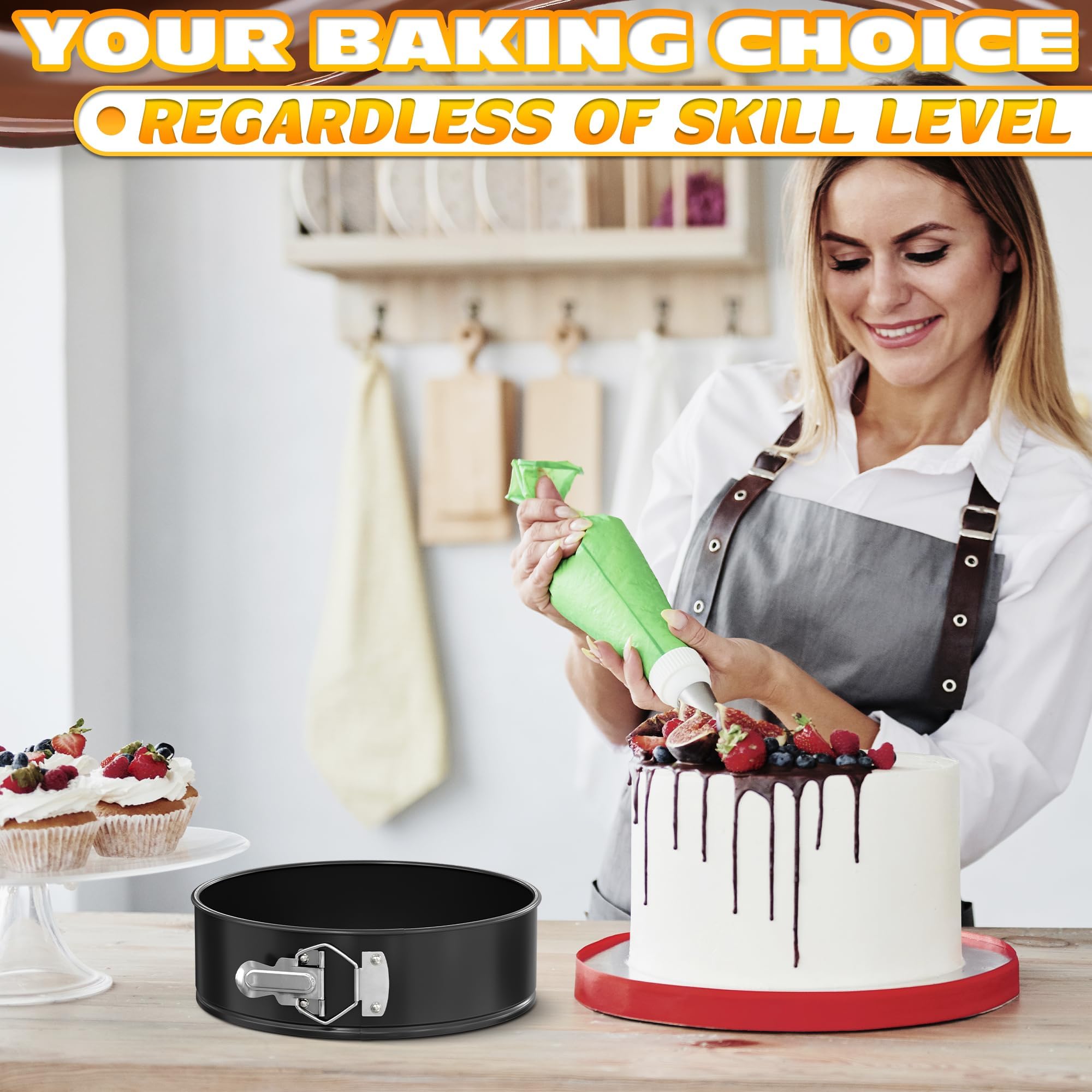 Burious easy-clean surface helps preserve the non-stick coating