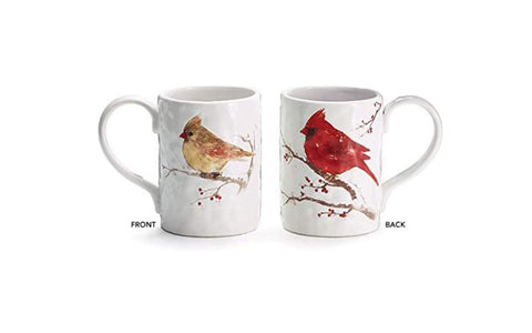 Burton and Burton Cardinals Winter Blessings mug, gift box presentation, ready for holidays.