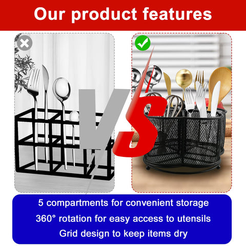 Business King outdoor picnic dining solution for organized cutlery on the go