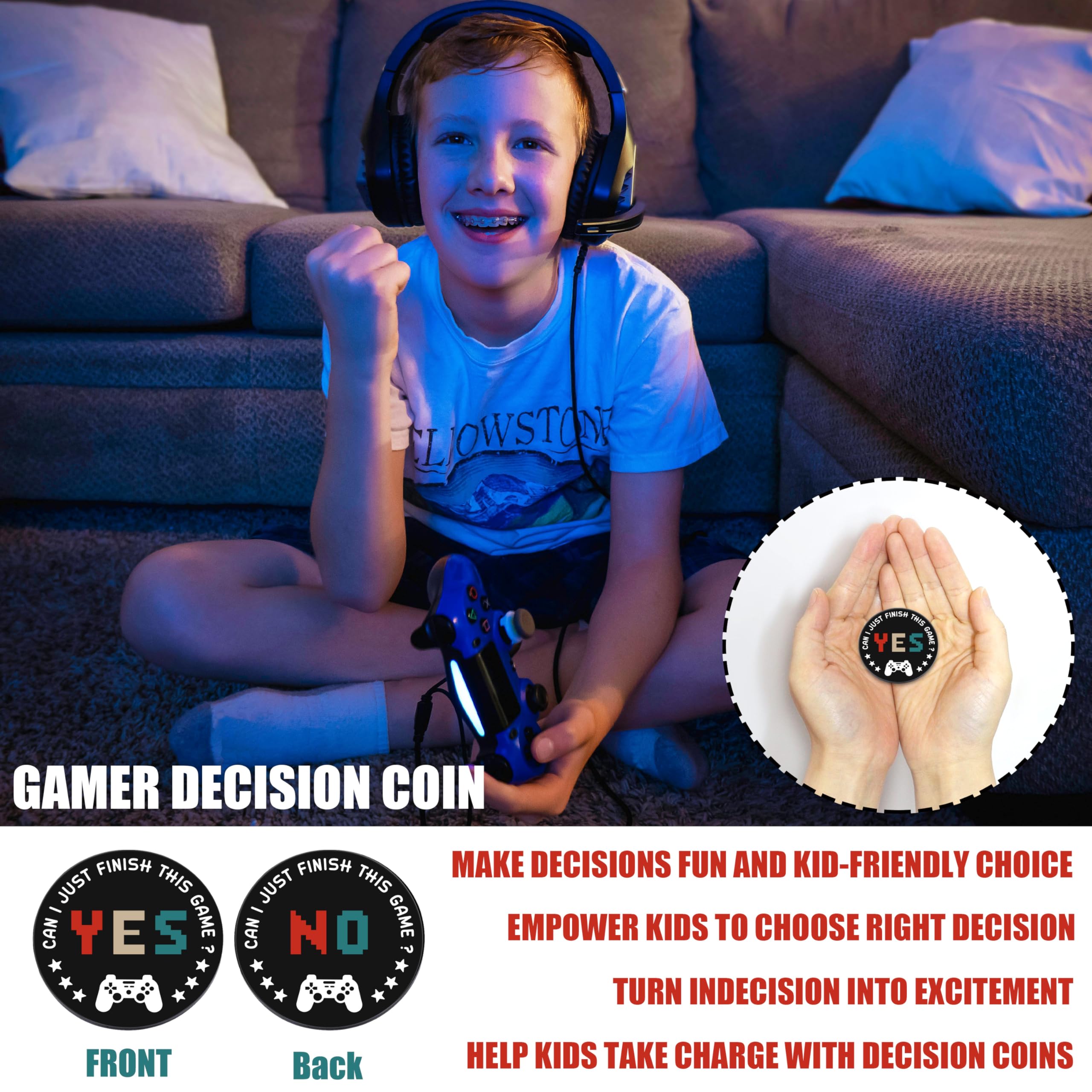 Busy Gaming Life gamer decision coin adds playful choices to game nights.