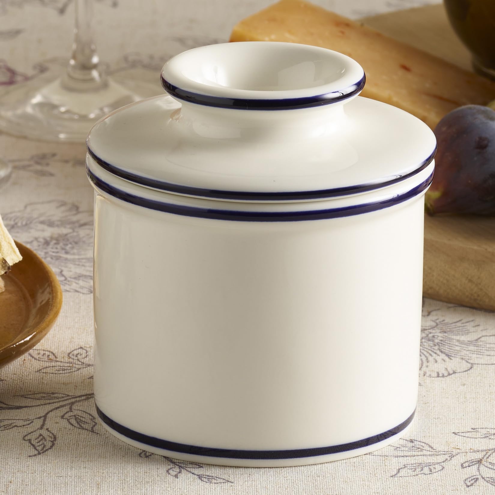 Butter Bell airtight two-piece seal preserves freshness