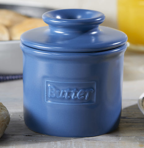 Butter Bell countertop butter dispenser demonstrates convenient daily use