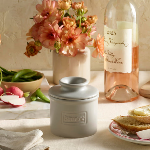 Glaze closeup reveals scratch-resistant finish and refined texture