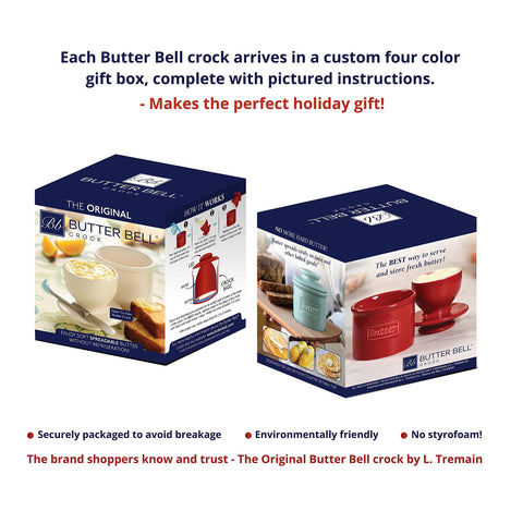 Butter Bell gift packaging emphasizes eco-friendly presentation for gifting.