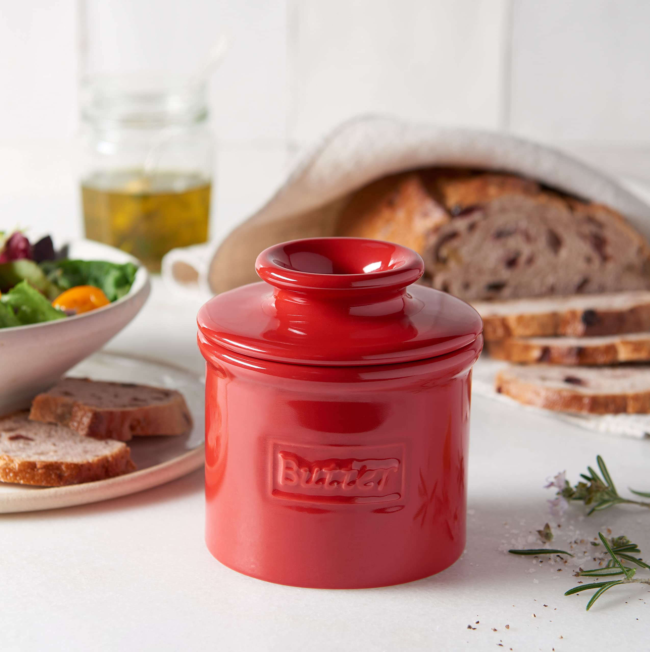 New Bone China Butter Bell ceramic base highlights durability and shine