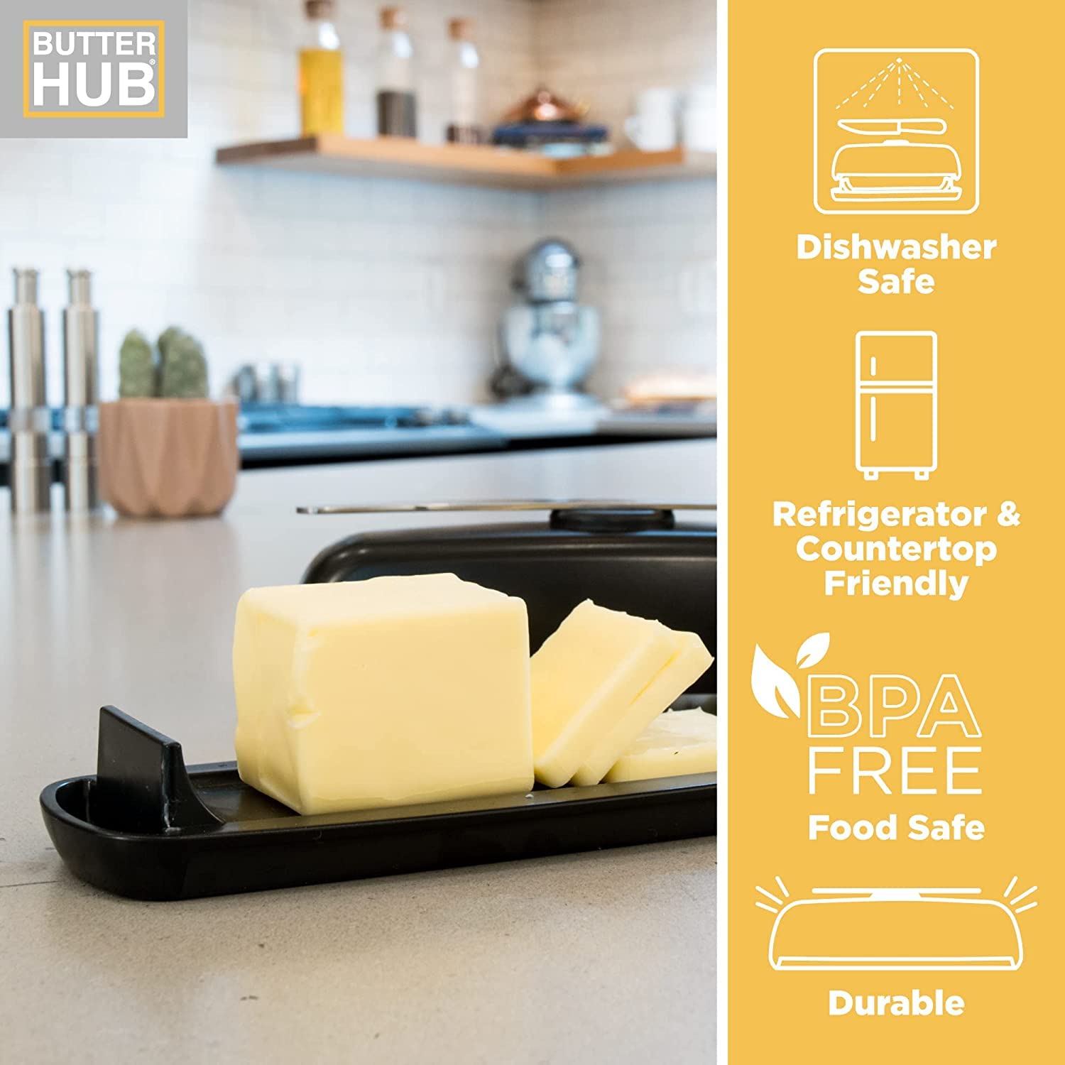 Butter Hub dishwasher safe plastic and BPA-free