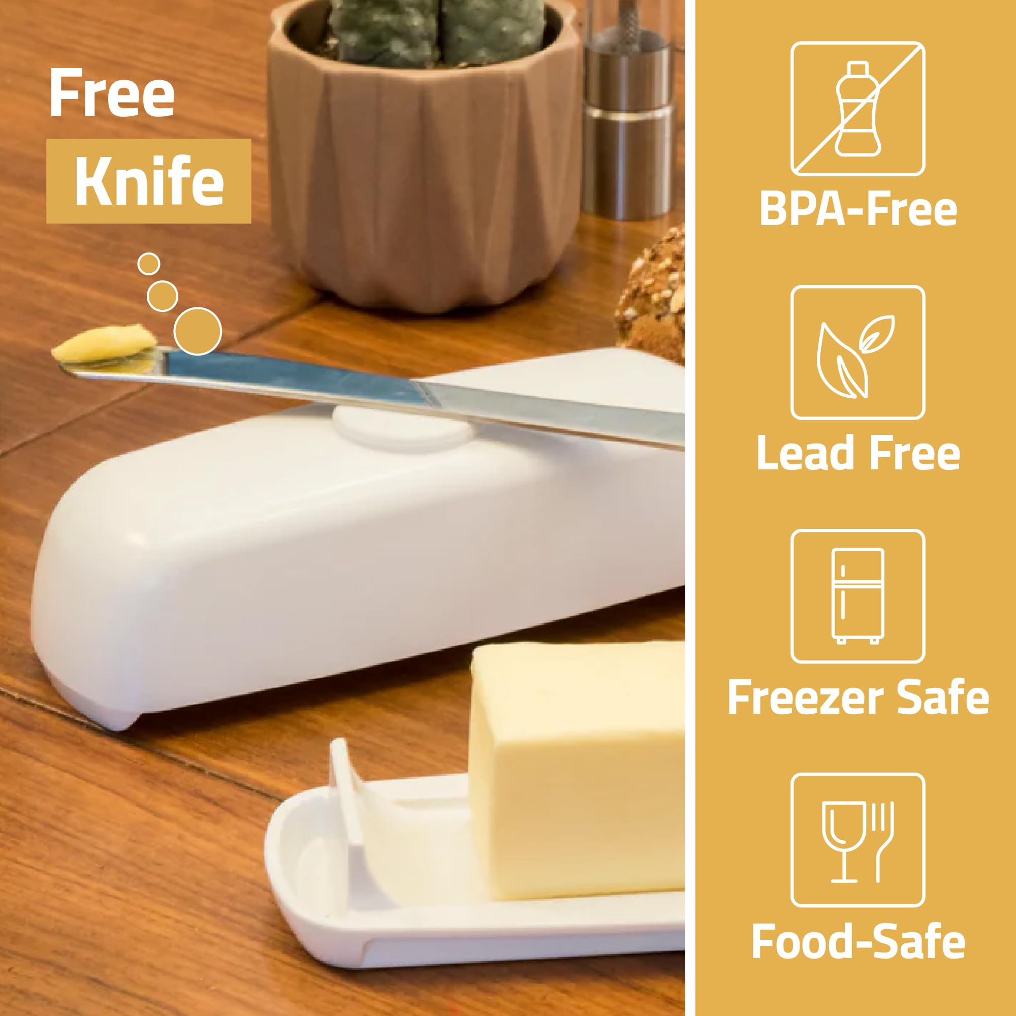 Butter Hub ramps aid easy scooping for all ages.