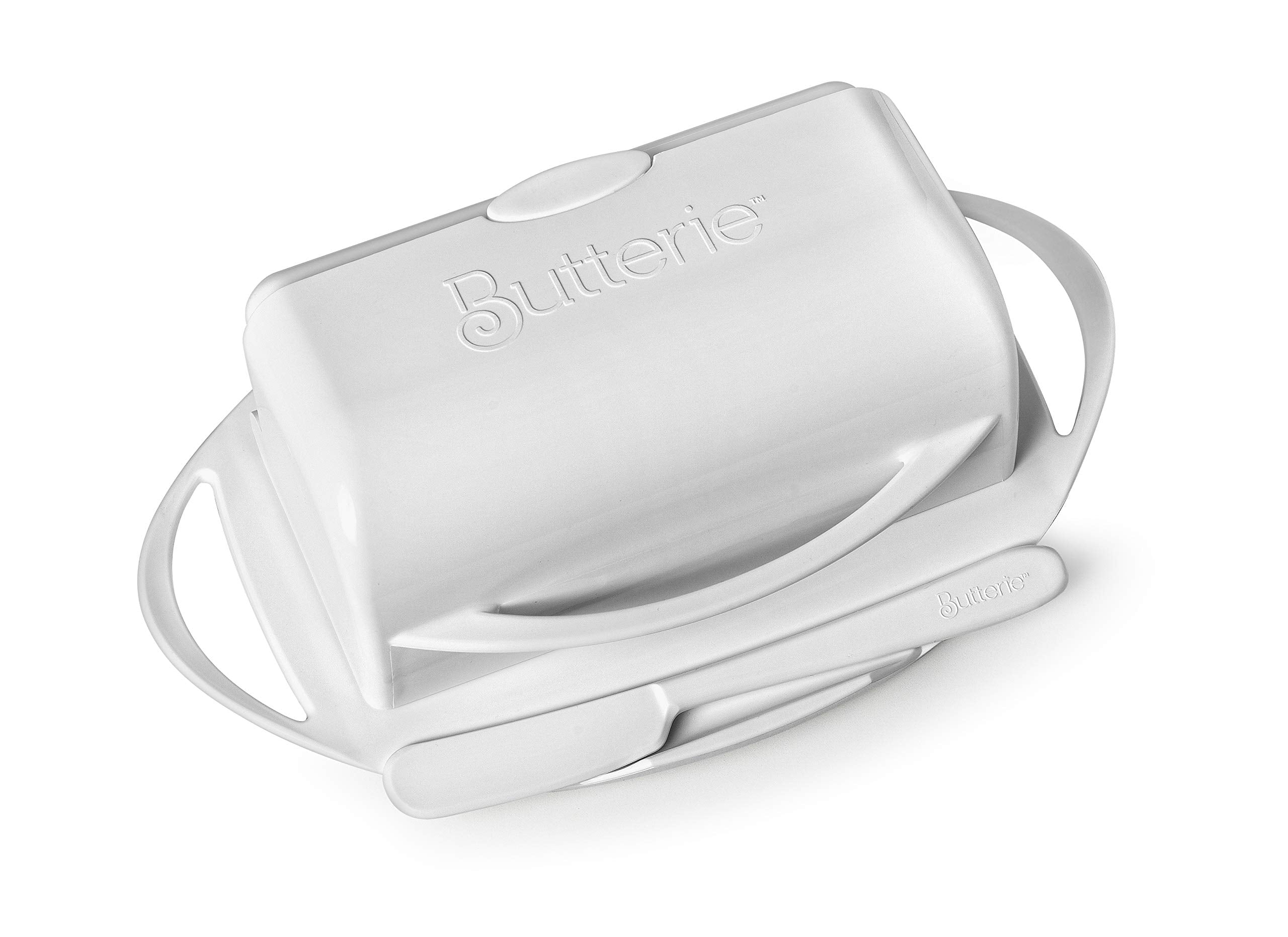 Butterie in dishwasher showing easy cleanup after use