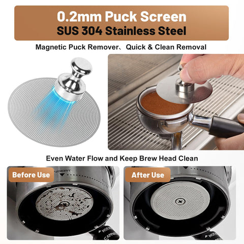 BUWILRQ puck screen remover lifting a spent puck