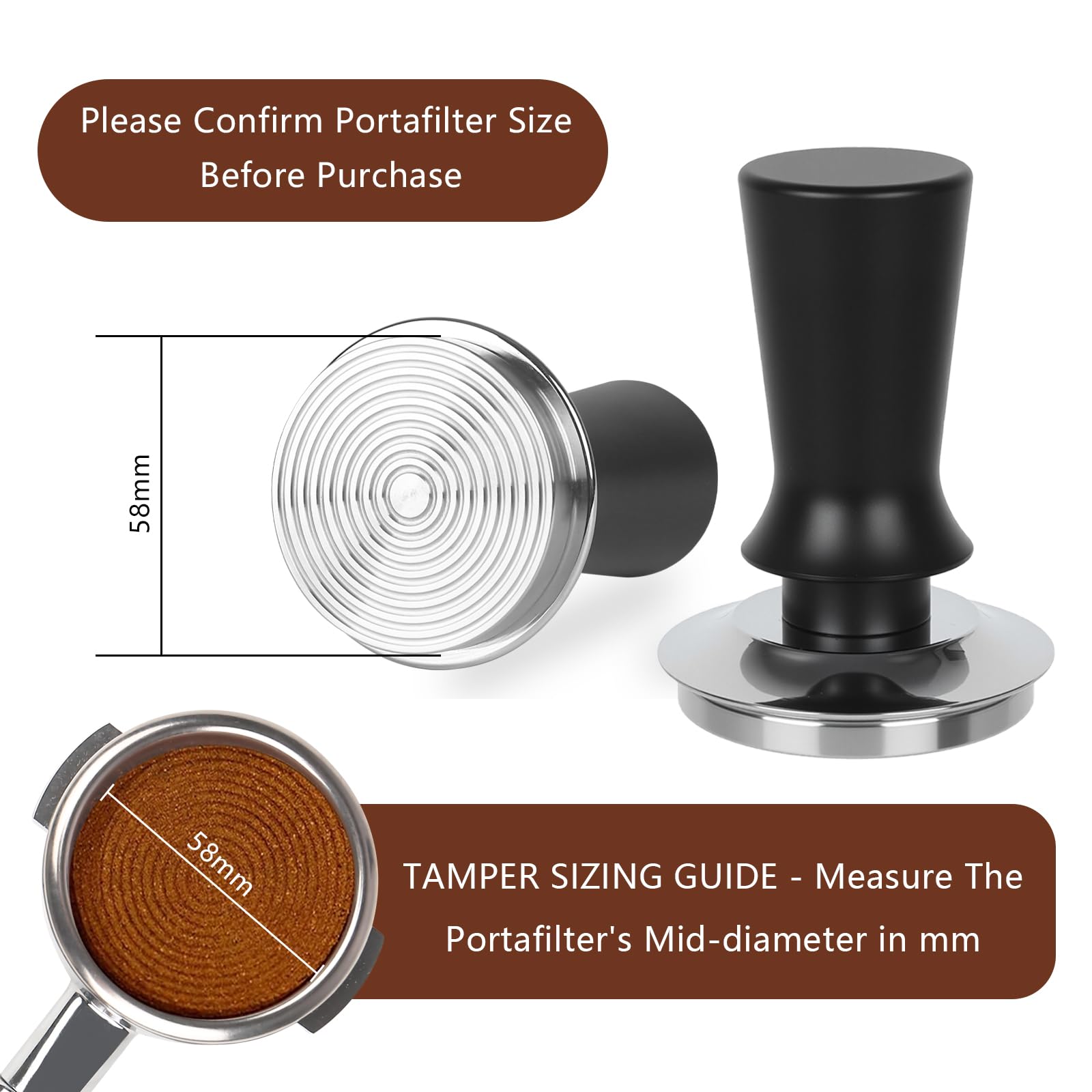 BUWILRQ spring-loaded tamper enables repeatable tamp depth