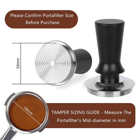 BUWILRQ spring-loaded tamper enables repeatable tamp depth