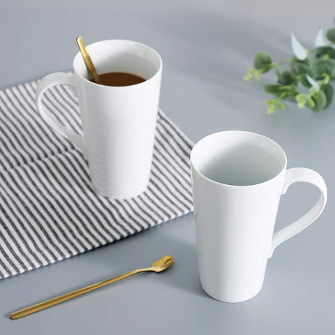 Buyajuju 16oz mugs in a 4-pack, dishwasher-safe for easy cleaning.