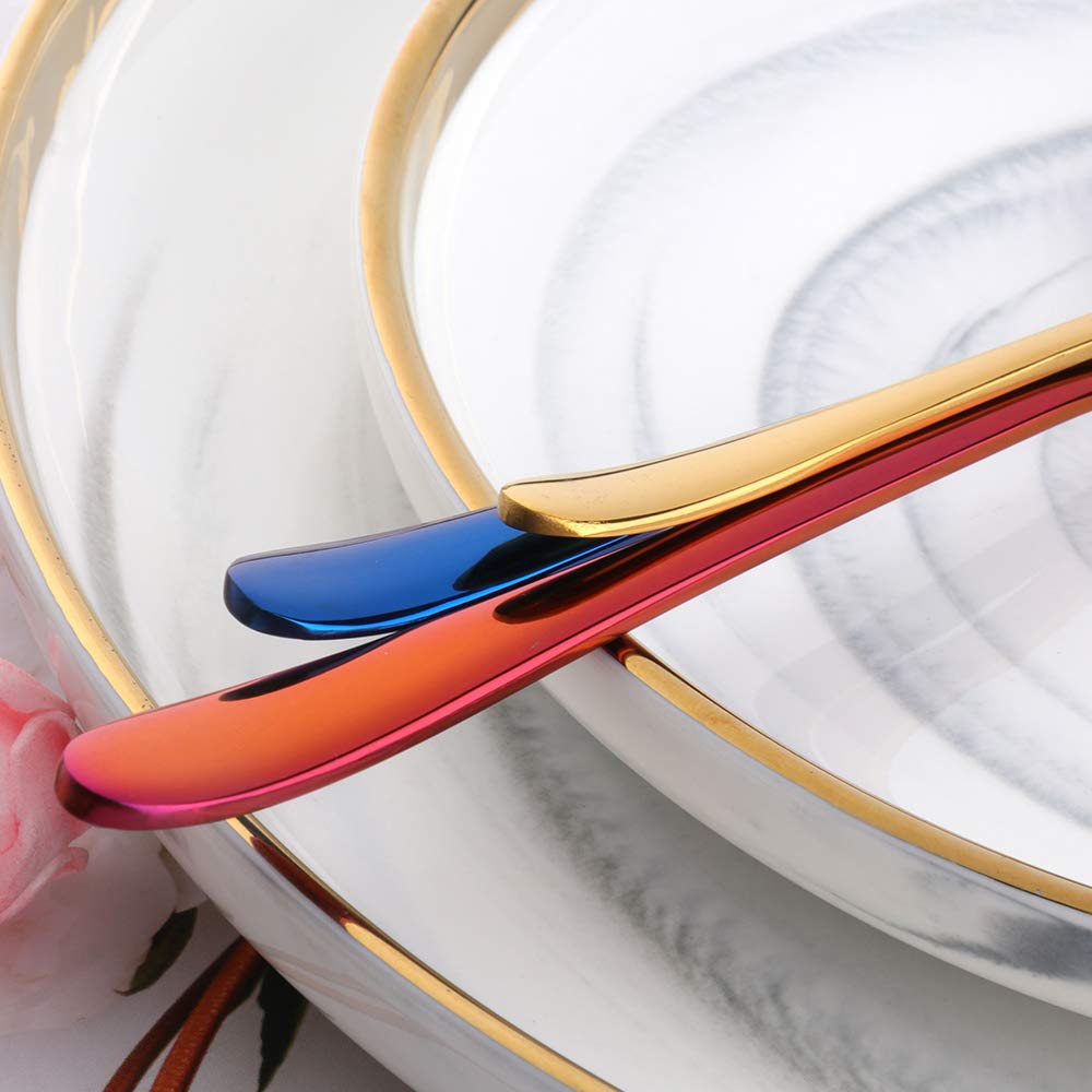 Buyer Star silver spoon with mirror finish for classic tableware.