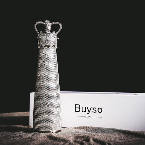 Buyso Bling Water Bottle glitter finish catches light for daily glam.