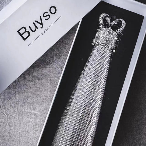 Buyso Bling Water Bottle insulated 16oz design maintains temperature during travel.