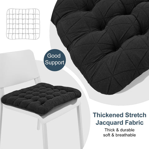 BUYUE cushion on a chair illustrating versatile use at home and office.