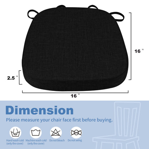 BUYUE removable washable chair cushion cover for easy cleaning.