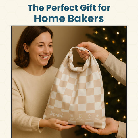 Buzzy Bags gift for home bakers presented as sustainable kitchen gift