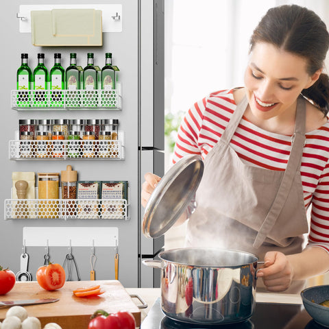 Bwesdero space saving magnetic shelves help small spaces stay tidy