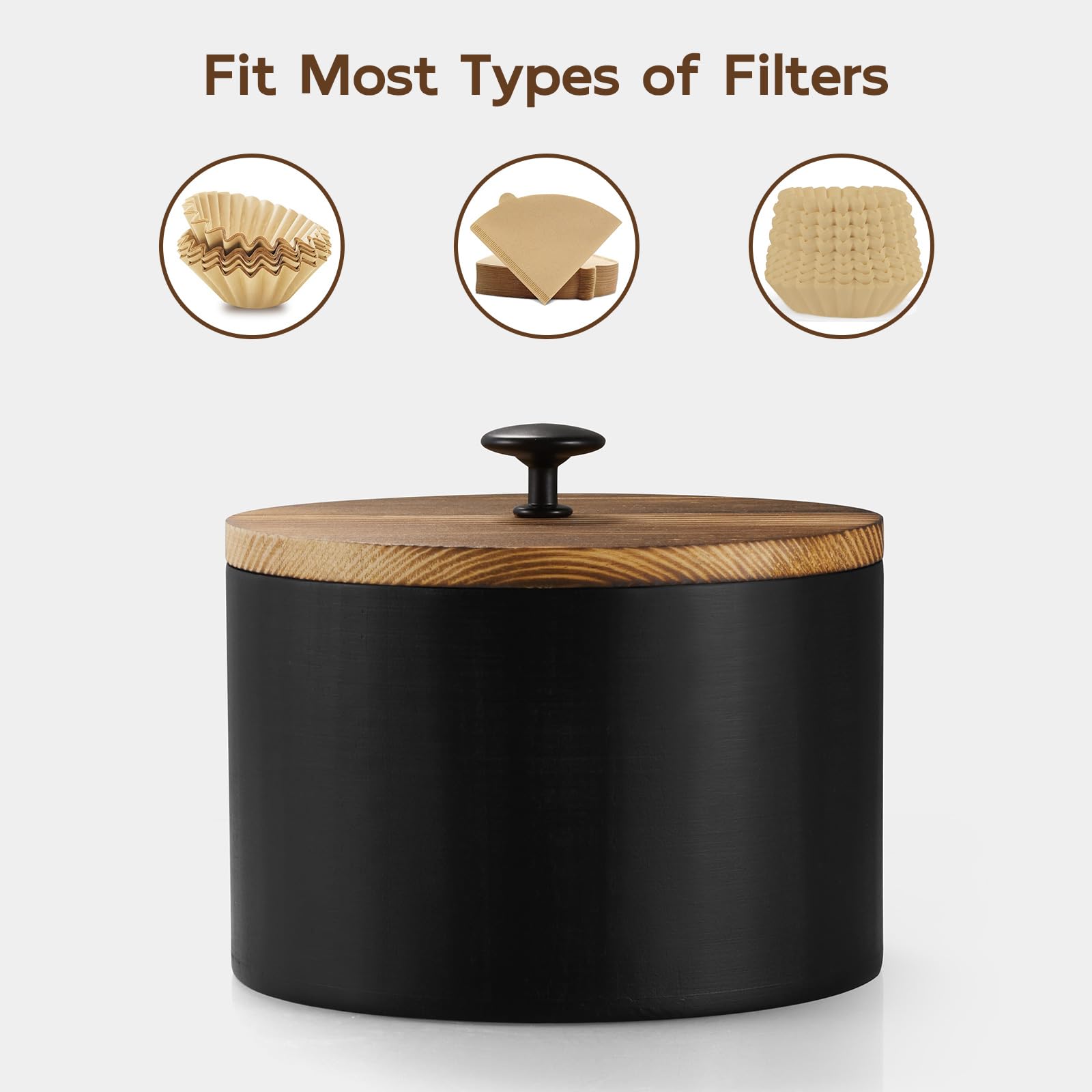 BWODYAY easy-lift knob enables quick access to filters for smoother mornings