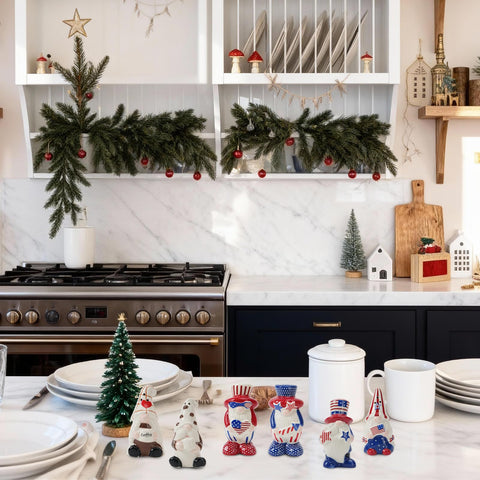 bwszrosa handcrafted gnomes bring farmhouse style to everyday meals.