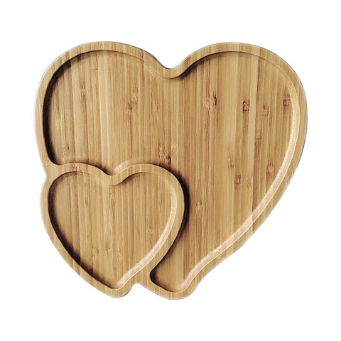 BWWNBY heart-shaped dinner plate enhances romantic table settings