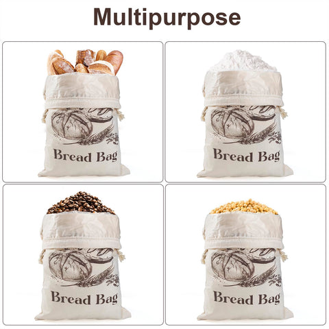 BXFRAE lightweight bag fits kitchens, markets, and picnics for bread storage.